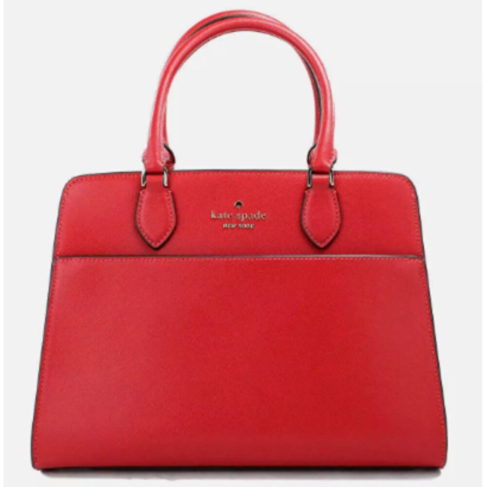 NWT Kate Spade Madison Medium Satchel Crossbody & Wallet Candied Cherry
